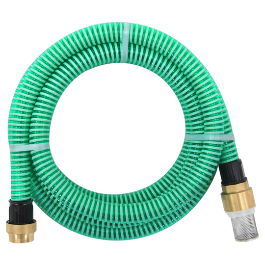 vidaXL Imuletku messinkiliittimillä 3 m 25 mm vihreä
