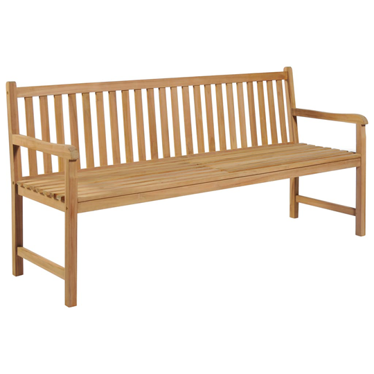 vidaXL Puutarhapenkki 175 cm täysi tiikki