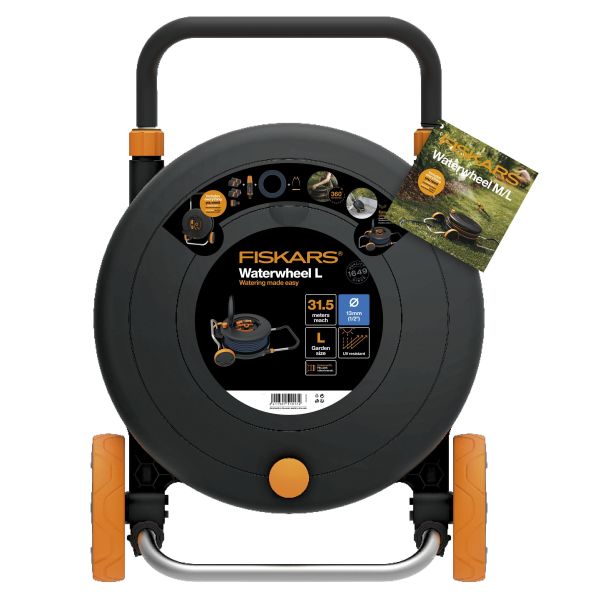 Fiskars Waterwheel Letkukela Ø13 mm 30 m:n letku