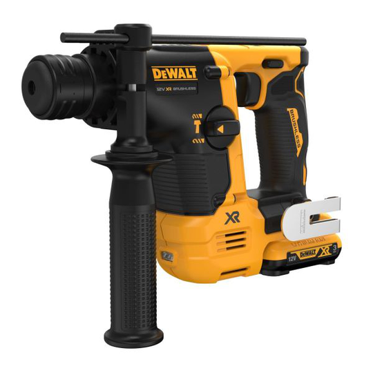 Dewalt DCH072L2-QW Poravasara sis. akun ja laturin