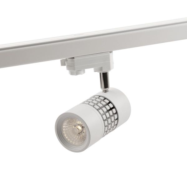 Hide-a-Lite Comfort Track Mini Kohdevalaisin 15W, valkoinen 15° Comfort-linssi