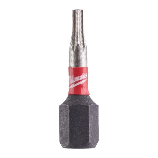 Milwaukee Shockwave Ruuvikärki toimitetaan kotelossa TX8X25 mm, 2 kpl