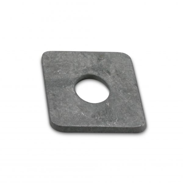 Heco 9605220 Neliöaluslevy S4B, kuumasinkitty 7 x 20 x 2 mm, 10-pakkaus