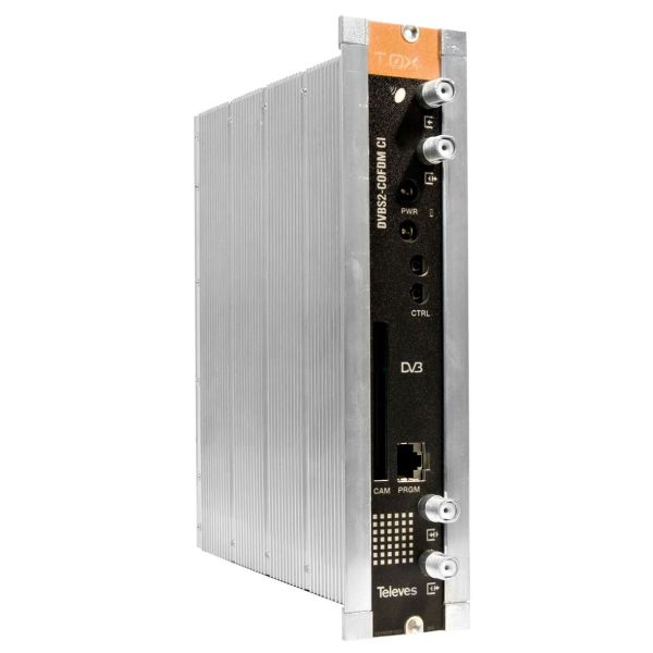 Televes 563301 Transmodulaattori DVB-S/S2-virittimellä