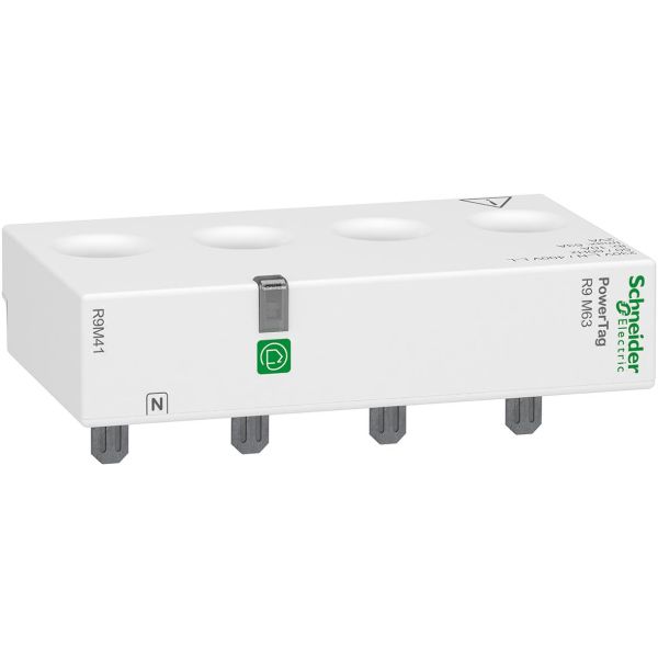 Schneider Electric R9M41 Energiamittari 63 A, 3p+N Ylempi