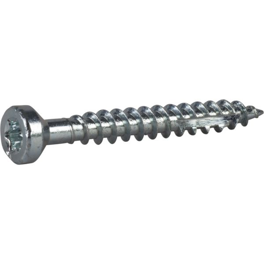 ESSVE 513030 Puuruuvi 6 mm Ø, FZB, 8 kpl 50 mm