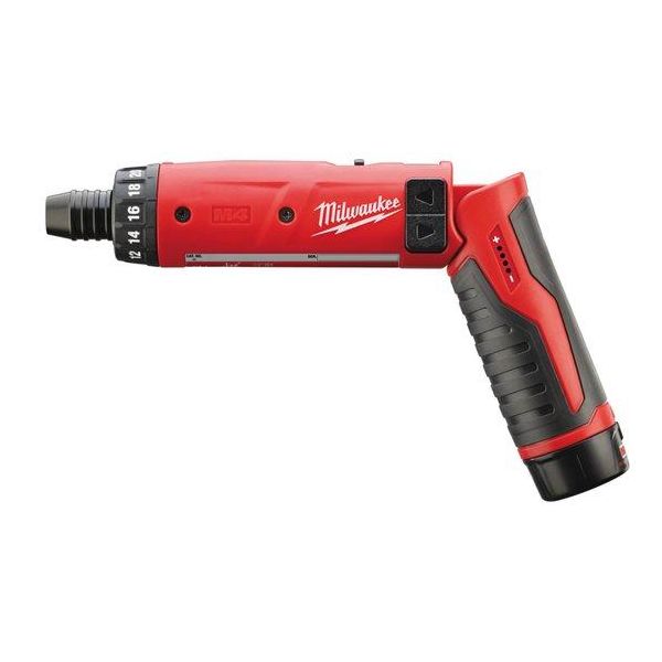 Milwaukee M4 D-202B Kulmaruuvinväännin sis. akut ja laturin
