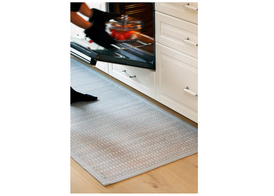 Narma smartWeave® matto Esna silver 80x250 cm
