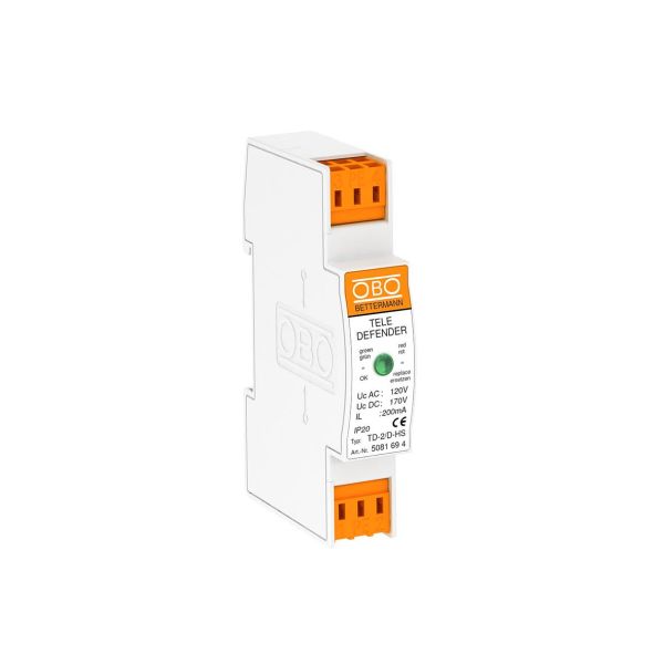 Obo Bettermann 5081694 Ylijännitesuoja suurin kaistanleveys 100 MHz