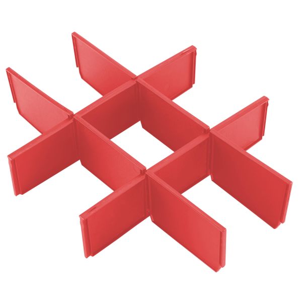 Milwaukee 4932479104 Laatikonjakaja PACKOUT työkalupakille kolmella laatikolla