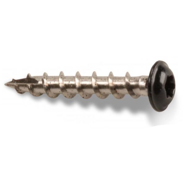 Heco 9601660 Ikkunapeltiruuvi 4 x 19 mm, 50-pakkaus Musta