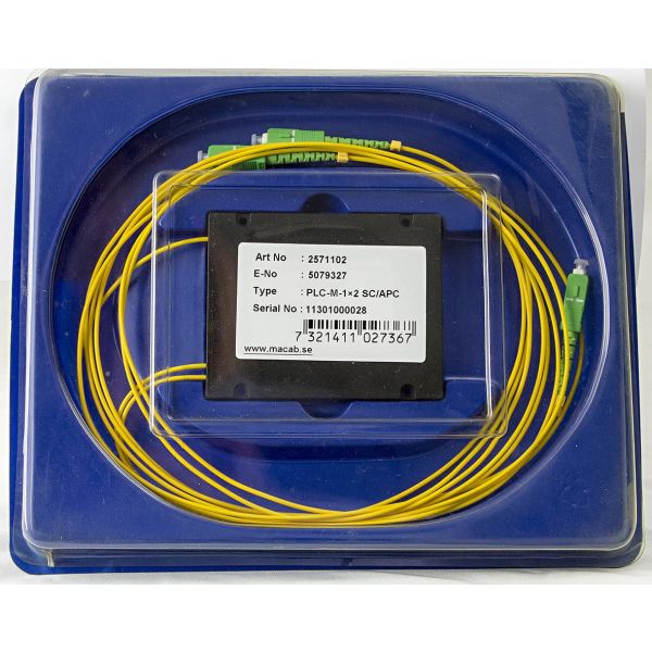 Televes 233760 Optiset jakajat PLC-M, dual window 2-suuntainen
