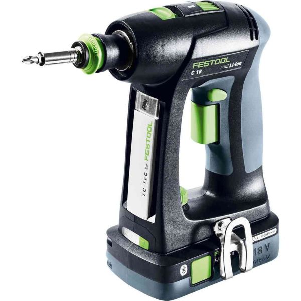 Festool C 18 HPC 4,0 I-Plus Ruuvinväännin sis. akut ja laturin