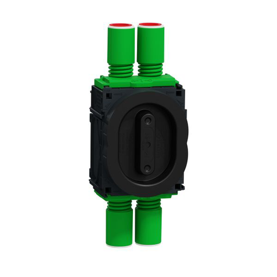 Schneider Electric IMT80264 Kytkentärasia palontorjunta, 13 mm, 4-nysäinen Yksinkertaiseen kytkentärasiaan