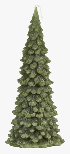 Tree koristekynttilä vihreä