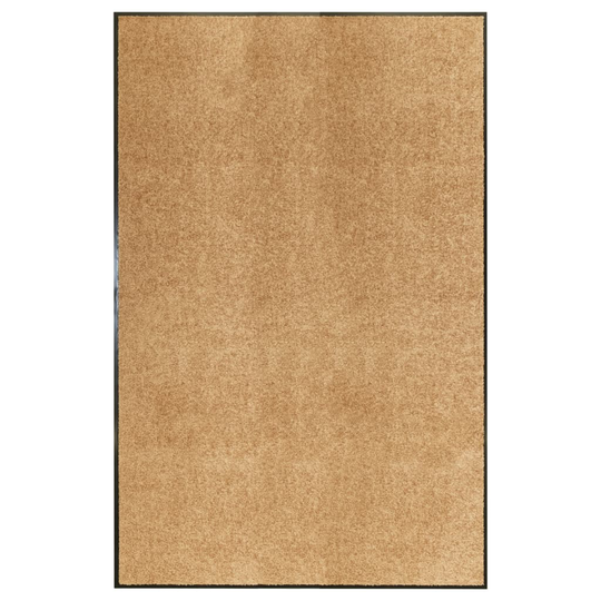 vidaXL Ovimatto pestävä kerma 120x180 cm