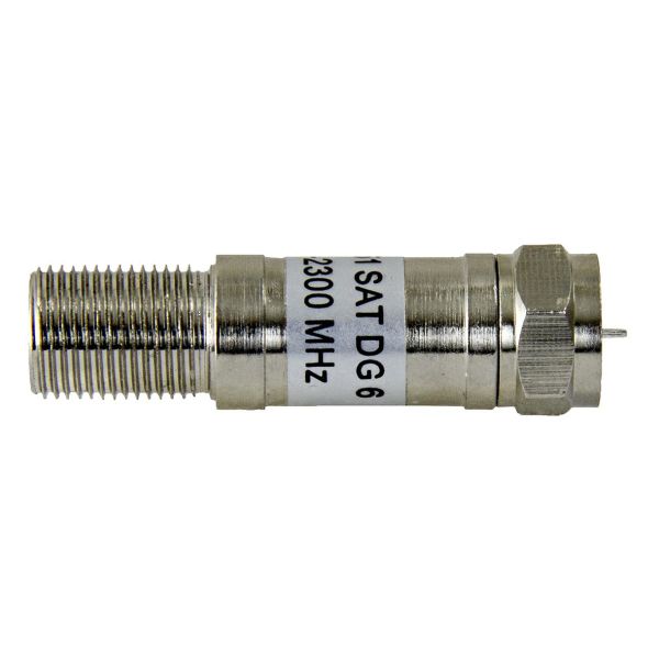 Televes 400551 Vaimennin F-naaras-F-koiras 6 dB