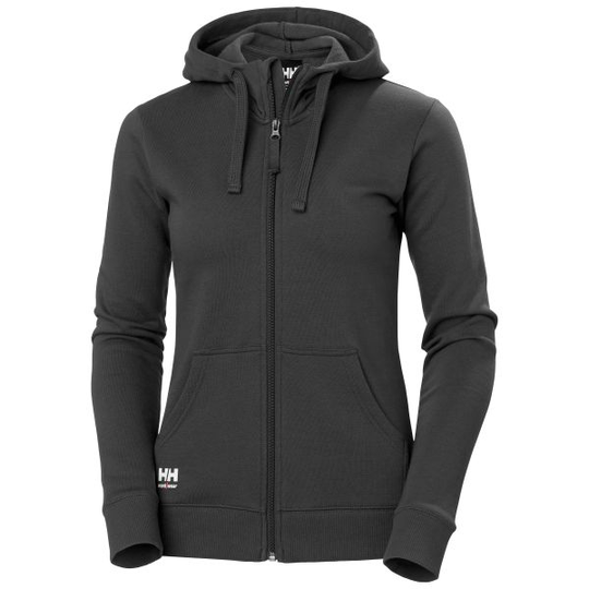 Helly Hansen Workwear W Manchester Huppari tummanharmaa, vetoketju M