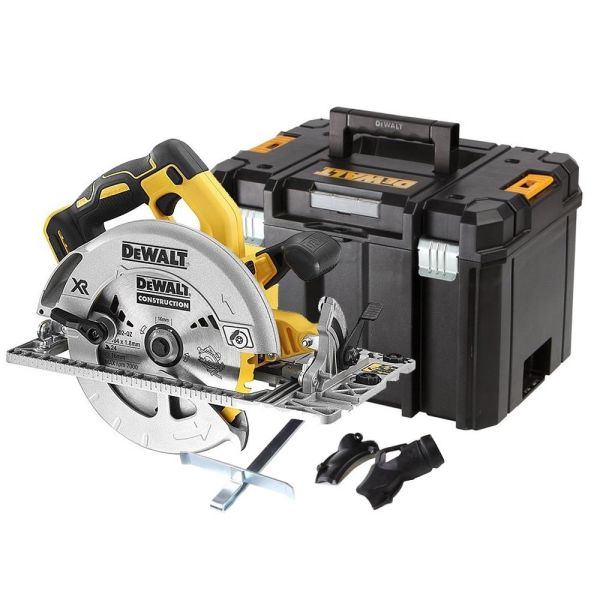 Dewalt DCS572NT Pyörösaha laukulla, ilman akkuja ja laturia