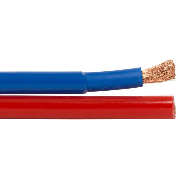 Rutab BITFLEX Liitäntäkaapeli 2 x 10 mm, punainen/sininen 1 m, määrämittainen