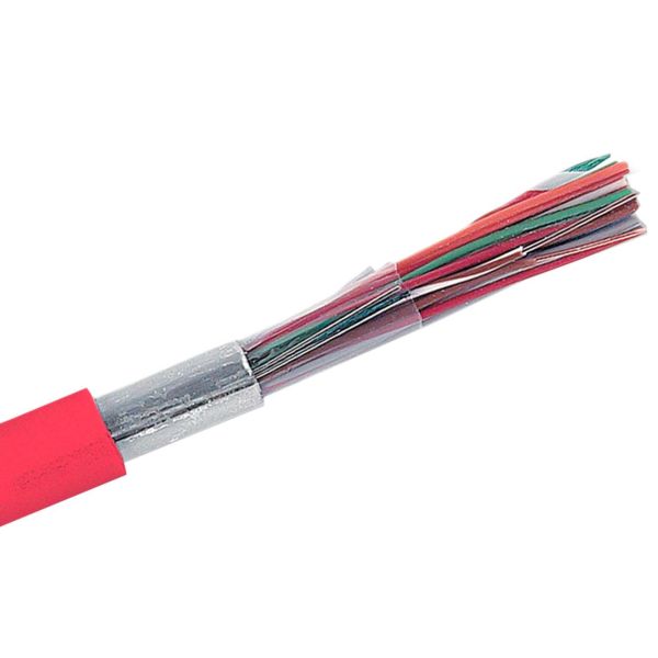 Nexans ELAQBY Hälytyskaapeli 5x2x0.6 mm, punainen 1 m, leikattu