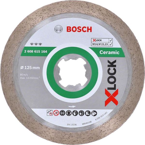 Bosch Best for Ceramic Timanttikatkaisulaikka X-LOCK 110 × 22,23 × 1,8 × 10 mm