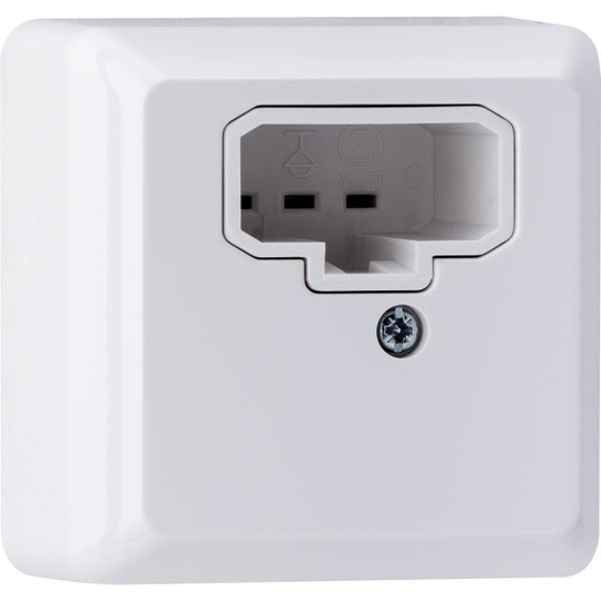 Gelia Connect 2 Home Valaisinpistorasia DCL, pinta-asennus, seinä/katto
