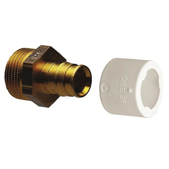 Uponor 1897878 Nippa ulkokierre, suora 15x16 mm
