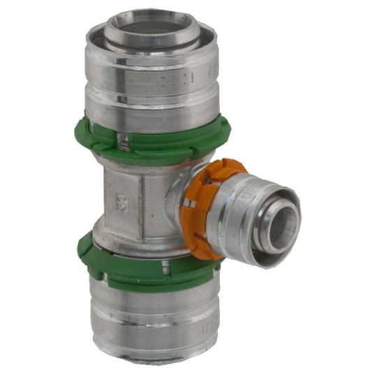 Uponor 1873259 Puristusliitin T-putki 25 x 16 x 25 mm