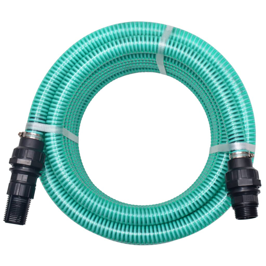 vidaXL Imuletku ja liittimet 7 m 22 mm vihreä