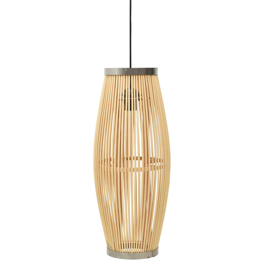 vidaXL Riippuvalaisin paju 40 W 23x55 cm ovaali E27