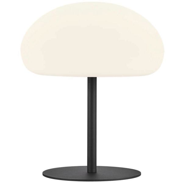 Nordlux SPONGE 2018165003 Pöytävalaisin 4,8 W LED, IP65, musta/valkoinen Halkaisija: 340 mm