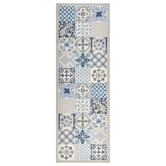 vidaXL Keittiön pestävä lattiamatto mosaiikki 60x180 cm