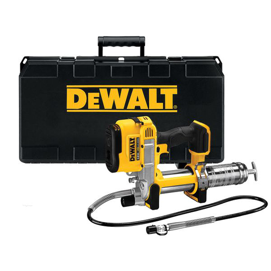 Dewalt DCGG571NK-XJ Rasvapuristin ilman akkua ja laturia