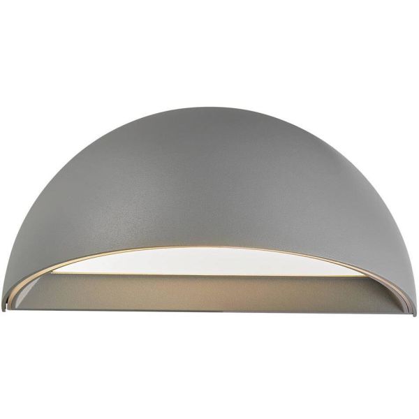 Nordlux SMARTLIGHT 2019001010 Seinävalaisin 2700K, IP54, 9,5W LED Harmaa
