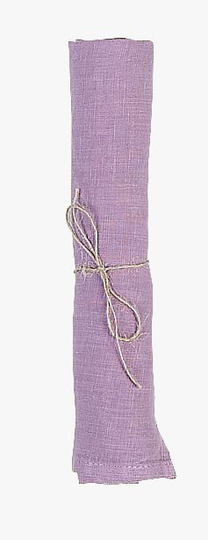 Vila pellavaservetti violetti