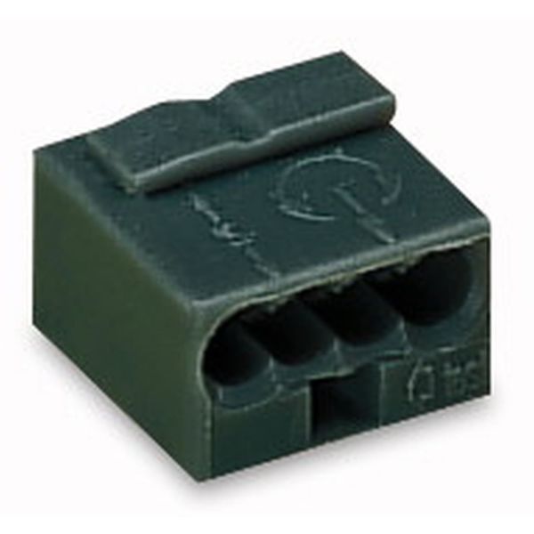 Wago 243-204 Kiristin 7 x 10 x 10 mm, 100 kpl/pakkaus Tummanharmaa