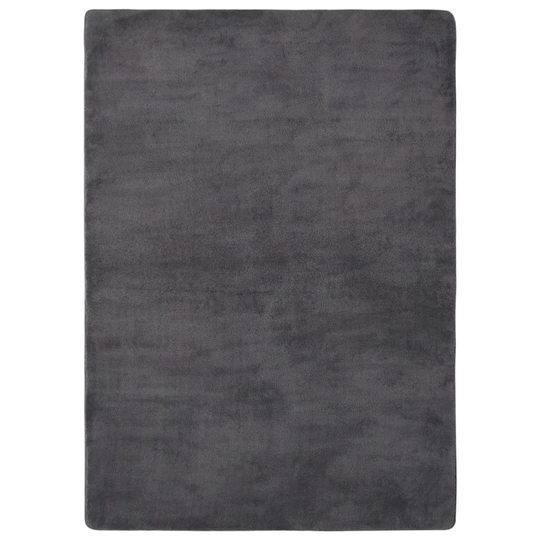 vidaXL Teddy-matto antrasiitti 170x120 cm