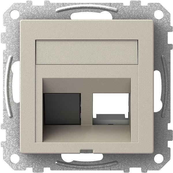 Schneider Electric Exxact Keskiölevy 73 x 72 x 27 mm, vino Metallic