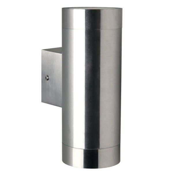 Nordlux TIN 21519934 Julkisivuvalaisin anturi, GU10, IP54 7W, ruostumaton teräs