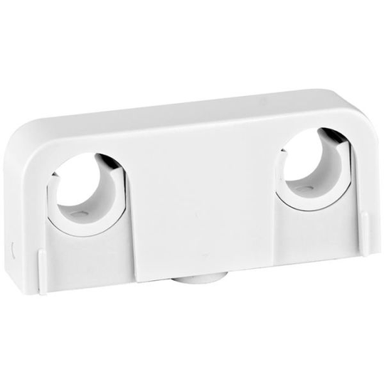 Faluplast Snap 14080 Putken kiristin kaksiosainen, 16/20 mm, valkoinen