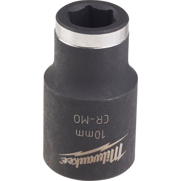 Milwaukee Shockwave Impact Duty Voimahylsy 1/2" kiinnitys, lyhyt 10 mm