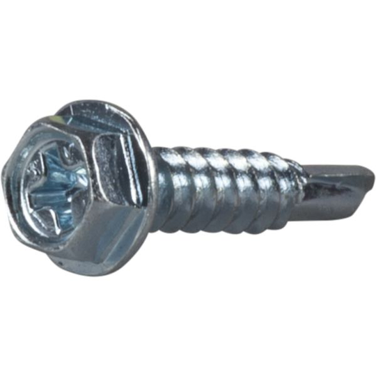 ESSVE 62502 Poraruuvi kuusiokanta, sinkitty Ø3,5 x 13 mm, 1000 kpl/pakkaus