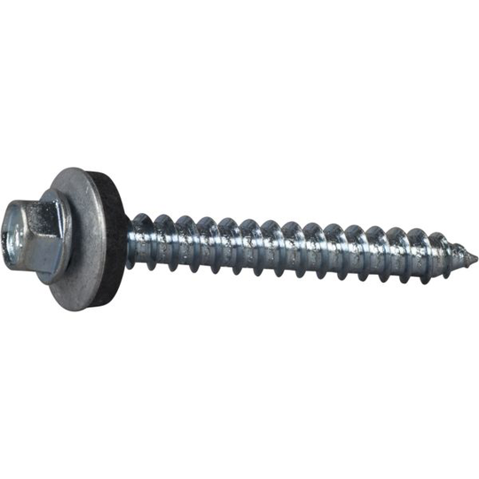ESSVE 63036 Kateruuvi aluslevyllä, kuusiokanta, FZB, Ø6,5 mm Ø6,5 x 38 mm, 200 kpl/pakkaus