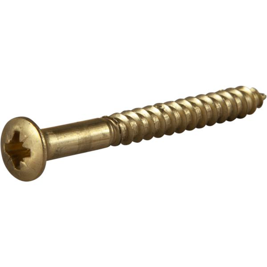 ESSVE 525185 Puuruuvi TKFX, messinki 5 x 50 mm, 6 kpl