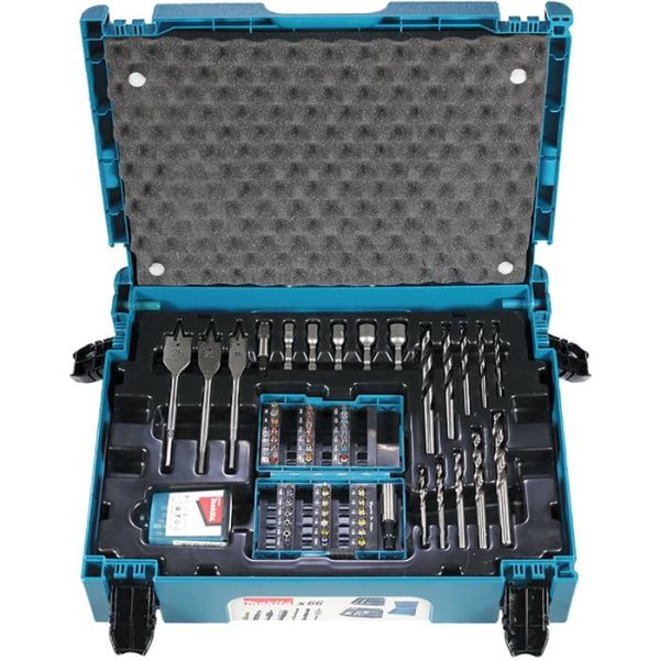 Makita B-43044 Poranterä- ja teräsarja 66 osaa