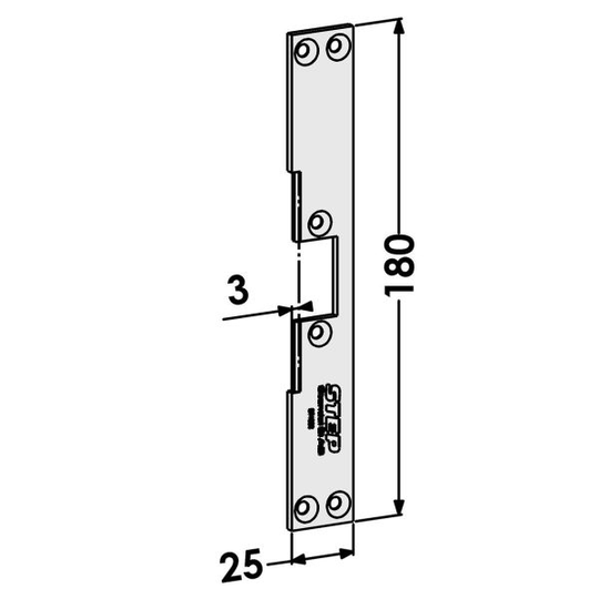STEP ST4008 Tolppa malliin STEP 40/90/48/98 Preload 3 mm