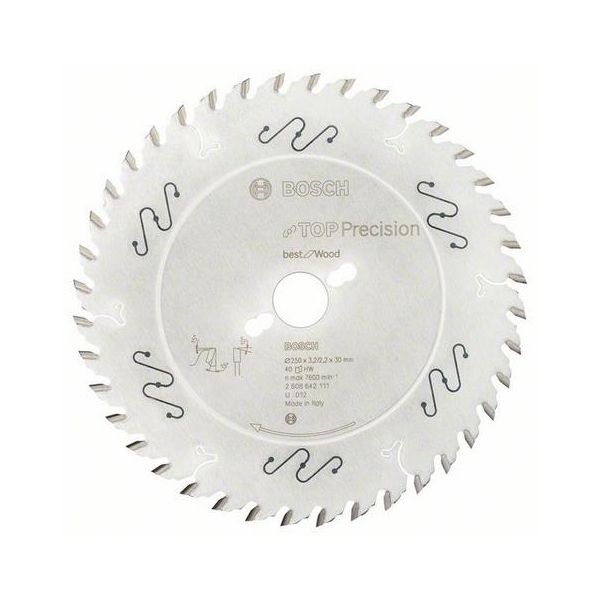 Bosch Top Precision Best for Wood Sahanterä 40T