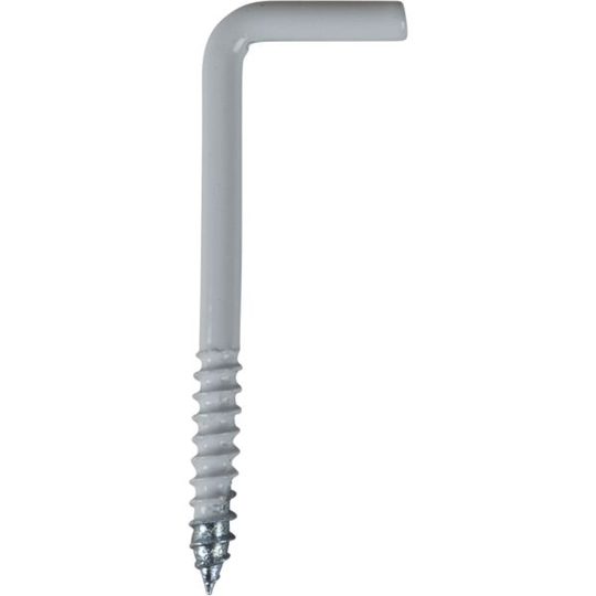 ESSVE 520284 Kulmakoukku valkoinen 60 mm, 4 kpl
