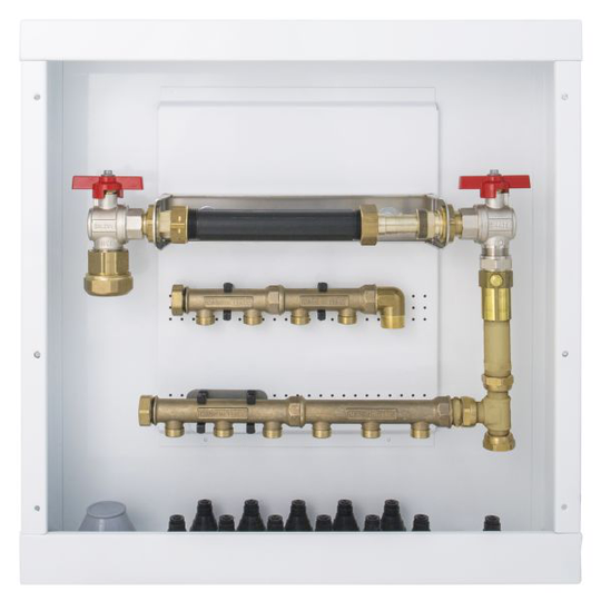 Beulco 550VP 220 Vesimittarikaappi 550 x 550 mm Vasen